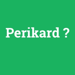Perikard foto galeri