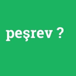peşrev