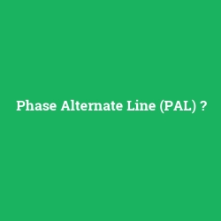Phase Alternate Line (PAL)