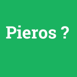 Pieros foto galeri