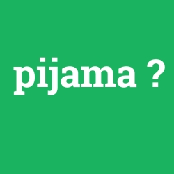 pijama foto galeri