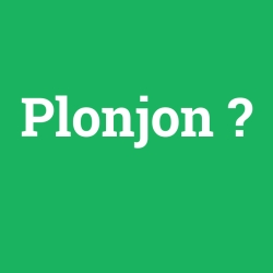Plonjon