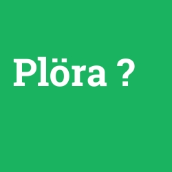Plöra