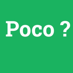 Poco foto galeri