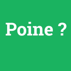 Poine