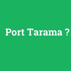 Port Tarama