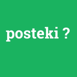 posteki