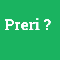 Preri foto galeri