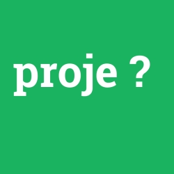 proje