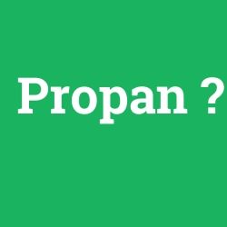 Propan foto galeri