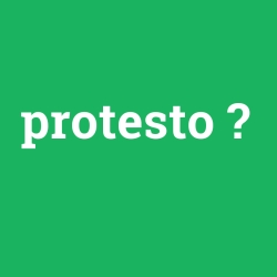 protesto
