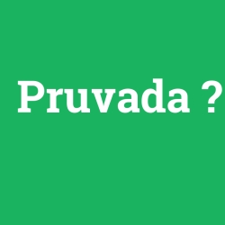 Pruvada