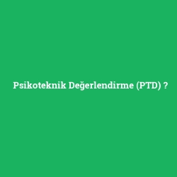 Psikoteknik Değerlendirme (PTD)