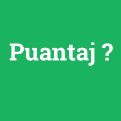 Puantaj