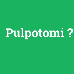Pulpotomi foto galeri