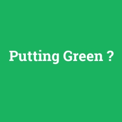 Putting Green foto galeri