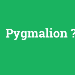 Pygmalion