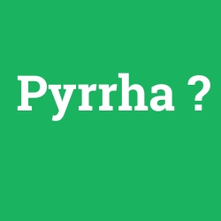 Pyrrha