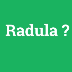 Radula foto galeri