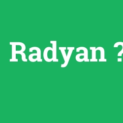 Radyan foto galeri