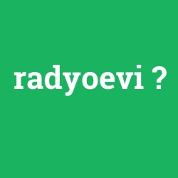 radyoevi