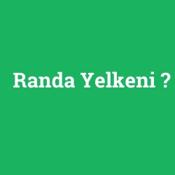 Randa Yelkeni foto galeri