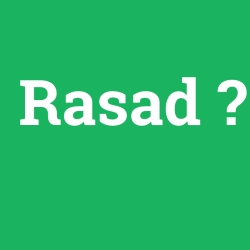 Rasad foto galeri