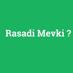 Rasadi Mevki