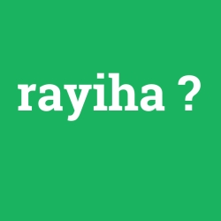 rayiha foto galeri