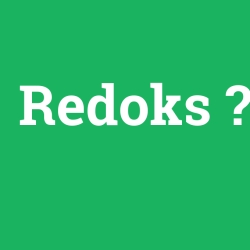 Redoks foto galeri