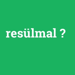 resülmal