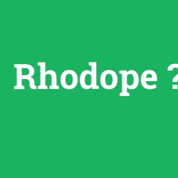 Rhodope