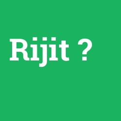 Rijit