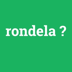 rondela foto galeri