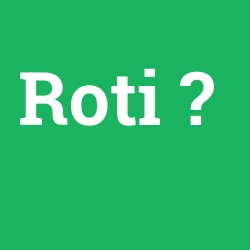 Roti foto galeri