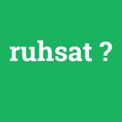 ruhsat foto galeri