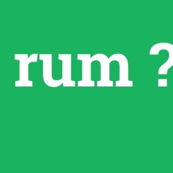 Rum