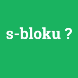 s-bloku