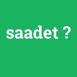 saadet