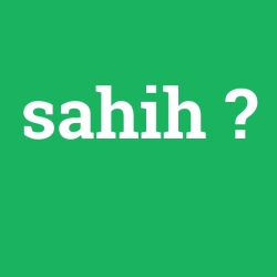 sahih