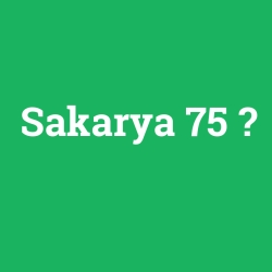 Sakarya 75
