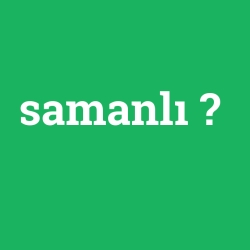 samanlı