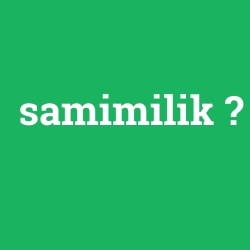 samimilik