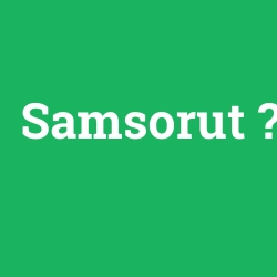 Samsorut