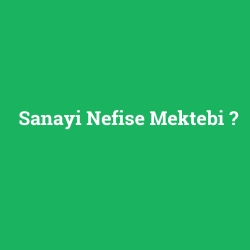 Sanayi Nefise Mektebi