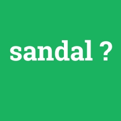 sandal