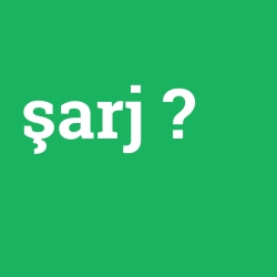 şarj