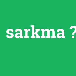 sarkma