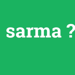 sarma