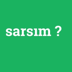 sarsım